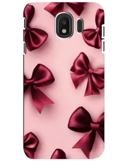 Чехол для Samsung Galaxy J4 2018 (SM-J400F) с картинкой «Бордовый атлас»