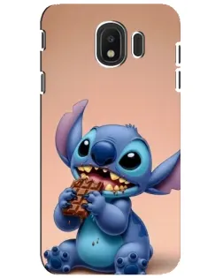 Чохол для Samsung Galaxy J4 2018 (SM-J400F) з картинкою «Стіч їсть шоколад» Чохол для Samsung Galaxy J4 2018 (SM-J400F) з картинкою «Стіч їсть шоколад»