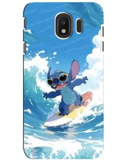Чохол для Samsung Galaxy J4 2018 (SM-J400F) з картинкою «Стіч на хвилі» Чохол для Samsung Galaxy J4 2018 (SM-J400F) з картинкою «Стіч на хвилі»