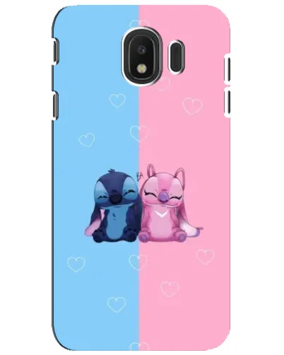 Чохол для Samsung Galaxy J4 2018 (SM-J400F) з картинкою «Stitch та Angel Love» Чохол для Samsung Galaxy J4 2018 (SM-J400F) з картинкою «Stitch та Angel Love»