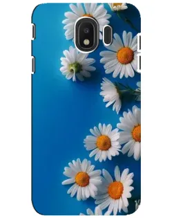 Чехол для Samsung Galaxy J4 2018 (SM-J400F) с картинкой «Белоснежные маргаритки»