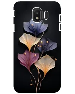 Чехол для Samsung Galaxy J4 2018 (SM-J400F) с картинкой «Лиловые цветы грации»