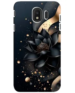 Чехол для Samsung Galaxy J4 2018 (SM-J400F) с картинкой «Черный лотос»