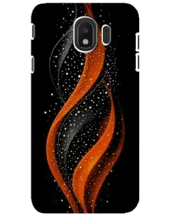 Чехол для Samsung Galaxy J4 2018 (SM-J400F) с картинкой «Огненная звездная волна» Чехол для Samsung Galaxy J4 2018 (SM-J400F) с картинкой «Огненная звездная волна»