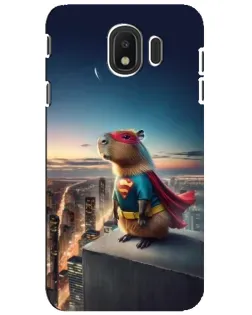 Чехол для Samsung Galaxy J4 2018 (SM-J400F) с картинкой «Капи-мен супергерой» Чехол для Samsung Galaxy J4 2018 (SM-J400F) с картинкой «Капи-мен супергерой»