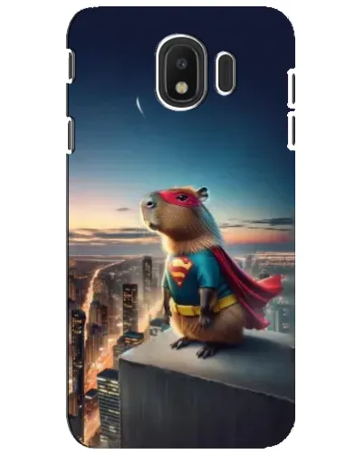 Чехол для Samsung Galaxy J4 2018 (SM-J400F) с картинкой «Капи-мен супергерой» Чехол для Samsung Galaxy J4 2018 (SM-J400F) с картинкой «Капи-мен супергерой»