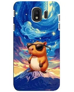 Чехол для Samsung Galaxy J4 2018 (SM-J400F) с картинкой «Капибара Ван Гога» Чехол для Samsung Galaxy J4 2018 (SM-J400F) с картинкой «Капибара Ван Гога»