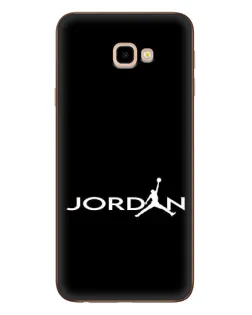 Чехол для Samsung Galaxy J4 Plus (J4+, J415) с картинкой «Jordan White Logo»