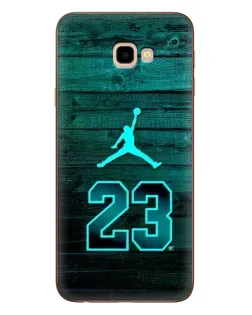 Чехол для Samsung Galaxy J4 Plus (J4+, J415) с картинкой «Jordan Cyan 23»