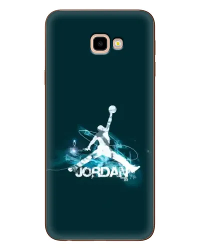 Чехол для Samsung Galaxy J4 Plus (J4+, J415) с картинкой «Jordan Blue Fire» Чехол для Samsung Galaxy J4 Plus (J4+, J415) с картинкой «Jordan Blue Fire»