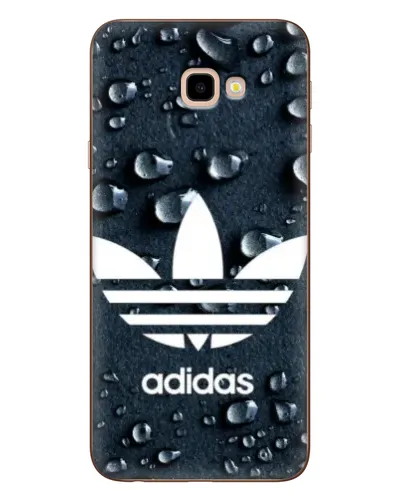 Чехол для Samsung Galaxy J4 Plus (J4+, J415) с картинкой «Adidas Trefoil Blue»