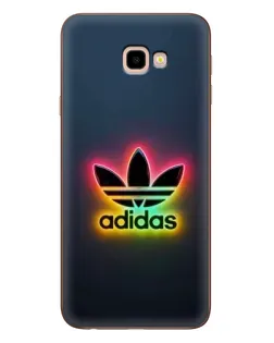 Чехол для Samsung Galaxy J4 Plus (J4+, J415) с картинкой «Неоновый Adidas»