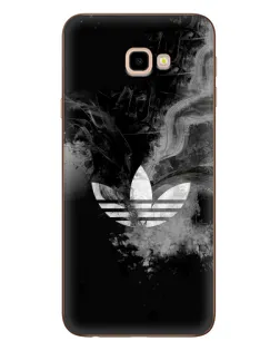 Чехол для Samsung Galaxy J4 Plus (J4+, J415) с картинкой «Абстрактный дым Adidas»