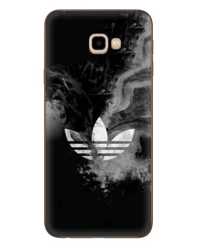 Чехол для Samsung Galaxy J4 Plus (J4+, J415) с картинкой «Абстрактный дым Adidas»