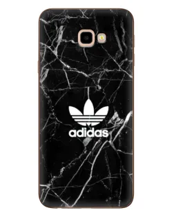 Чехол для Samsung Galaxy J4 Plus (J4+, J415) с картинкой «Белый мрамор Adidas»
