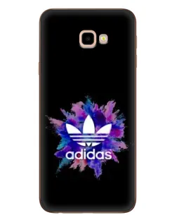 Чехол для Samsung Galaxy J4 Plus (J4+, J415) с картинкой «Взрыв красок Adidas»