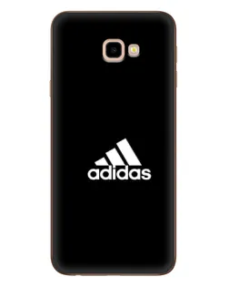 Чехол для Samsung Galaxy J4 Plus (J4+, J415) с картинкой «Черная классика Adidas»