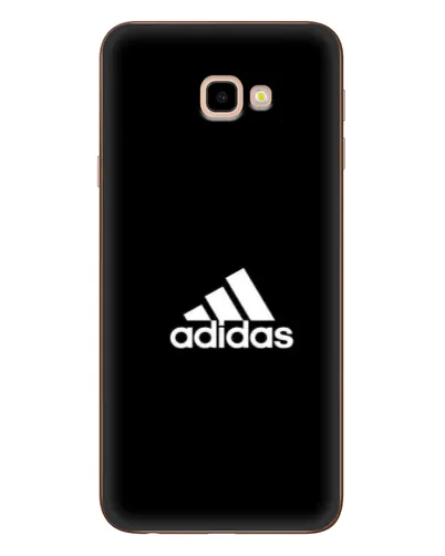 Чехол для Samsung Galaxy J4 Plus (J4+, J415) с картинкой «Черная классика Adidas»