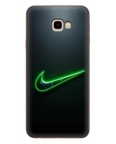 Чехол для Samsung Galaxy J4 Plus (J4+, J415) с картинкой «Неоновый контур Nike»