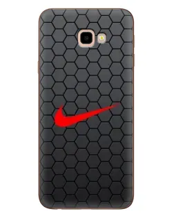 Чехол для Samsung Galaxy J4 Plus (J4+, J415) с картинкой «Nike — карбоновая сетка» Чехол для Samsung Galaxy J4 Plus (J4+, J415) с картинкой «Nike — карбоновая сетка»