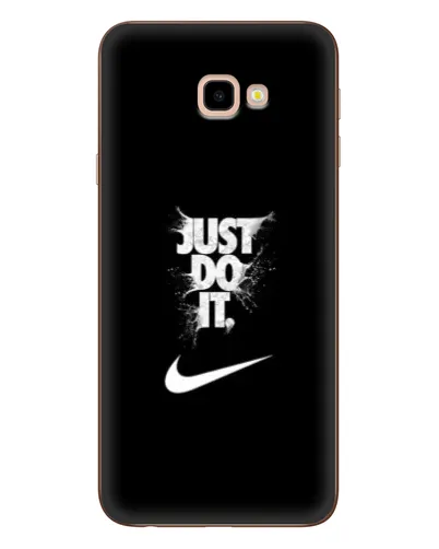 Чехол для Samsung Galaxy J4 Plus (J4+, J415) с картинкой «Текстовый принт Nike»