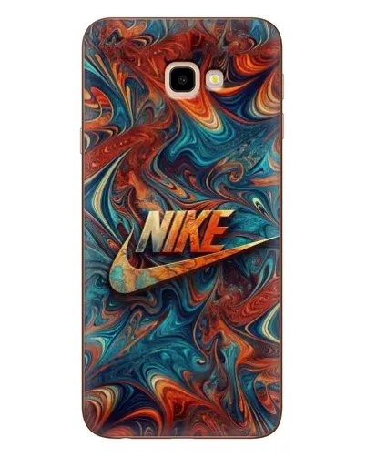 Чехол для Samsung Galaxy J4 Plus (J4+, J415) с картинкой «Nike в абстракции»