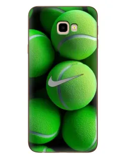 Чехол для Samsung Galaxy J4 Plus (J4+, J415) с картинкой «Теннисные мячи Найк»