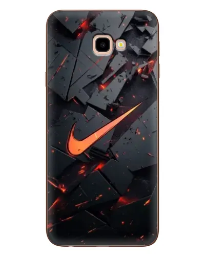 Чехол для Samsung Galaxy J4 Plus (J4+, J415) с картинкой «Nike — эффект разломов»
