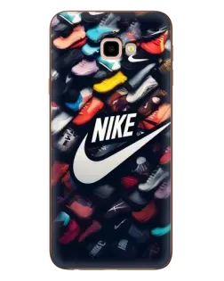 Чехол для Samsung Galaxy J4 Plus (J4+, J415) с картинкой «Коллекция кроссовок Nike»