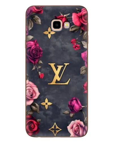 Чехол для Samsung Galaxy J4 Plus (J4+, J415) с картинкой «Цветочный Louis Vuitton»