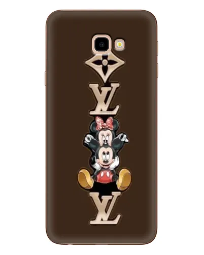 Чехол для Samsung Galaxy J4 Plus (J4+, J415) с картинкой «LV и Микки Маус»