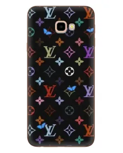 Чехол для Samsung Galaxy J4 Plus (J4+, J415) с картинкой «Цветная монограмма LV»