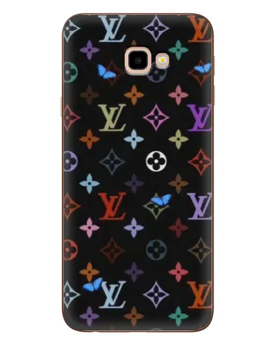 Чехол для Samsung Galaxy J4 Plus (J4+, J415) с картинкой «Цветная монограмма LV»