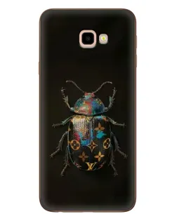 Чехол для Samsung Galaxy J4 Plus (J4+, J415) с картинкой «LV — мраморный принт»