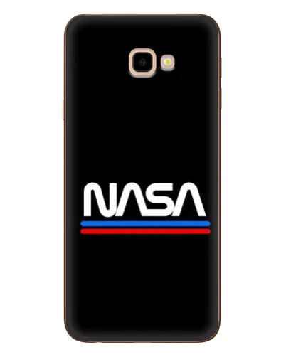 Чехол для Samsung Galaxy J4 Plus (J4+, J415) с картинкой «NASA — классика Red Blue»