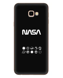 Чехол для Samsung Galaxy J4 Plus (J4+, J415) с картинкой «NASA — технический принт»
