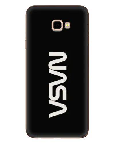 Чехол для Samsung Galaxy J4 Plus (J4+, J415) с картинкой «NASA — вертикальный логотип»