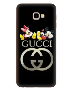 Чехол для Samsung Galaxy J4 Plus (J4+, J415) с картинкой «Gucci — герои Disney»