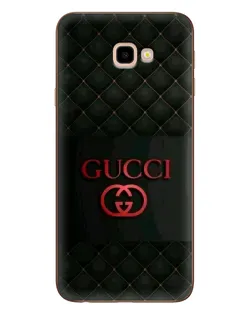 Чехол для Samsung Galaxy J4 Plus (J4+, J415) с картинкой «Gucci — стеганый черный»