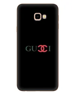 Чехол для Samsung Galaxy J4 Plus (J4+, J415) с картинкой «Gucci — красный градиент»