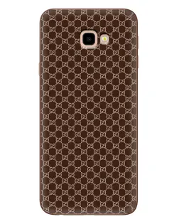 Чехол для Samsung Galaxy J4 Plus (J4+, J415) с картинкой «Gucci — шоколадная сетка» Чехол для Samsung Galaxy J4 Plus (J4+, J415) с картинкой «Gucci — шоколадная сетка»