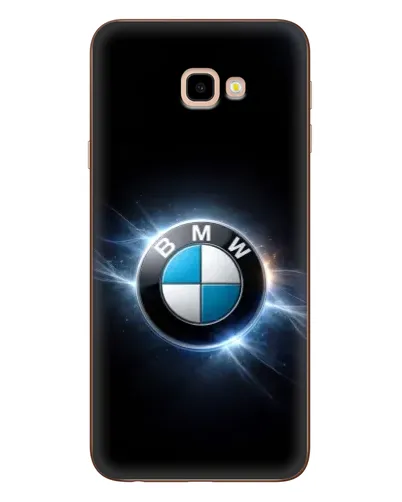 Чохол для Samsung Galaxy J4 Plus (J4+, J415) з картинкою «BMW — неонове сяйво»