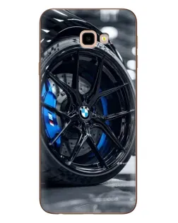 Чохол для Samsung Galaxy J4 Plus (J4+, J415) з картинкою «Колесо BMW зблизька»