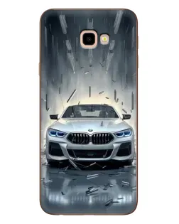 Чохол для Samsung Galaxy J4 Plus (J4+, J415) з картинкою «BMW у світлі фар»