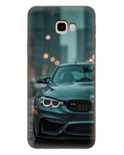 Чохол для Samsung Galaxy J4 Plus (J4+, J415) з картинкою «BMW у вогнях міста»