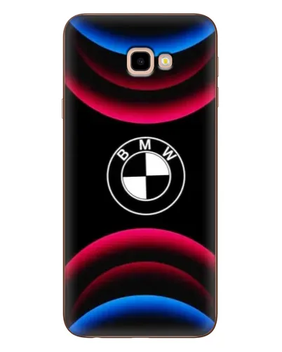 Чохол для Samsung Galaxy J4 Plus (J4+, J415) з картинкою «Логотип BMW та неонові дуги»