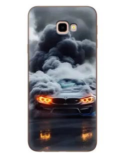 Чохол для Samsung Galaxy J4 Plus (J4+, J415) з картинкою «BMW у диму»