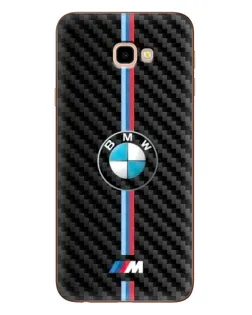 Чохол для Samsung Galaxy J4 Plus (J4+, J415) з картинкою «Емблема BMW та карбон»