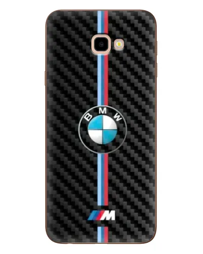 Чохол для Samsung Galaxy J4 Plus (J4+, J415) з картинкою «Емблема BMW та карбон»
