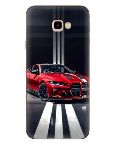 Чохол для Samsung Galaxy J4 Plus (J4+, J415) з картинкою «Червона BMW на дорозі»